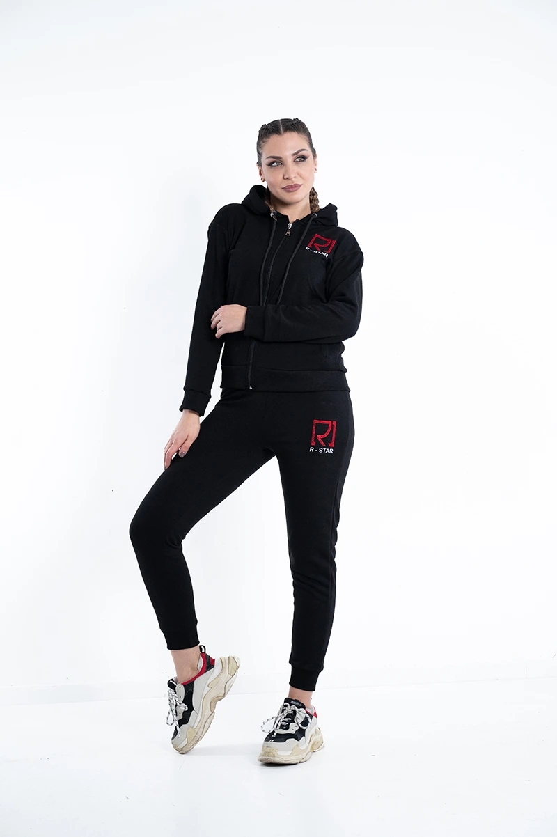 Flex ženska komplet trenerka -crna