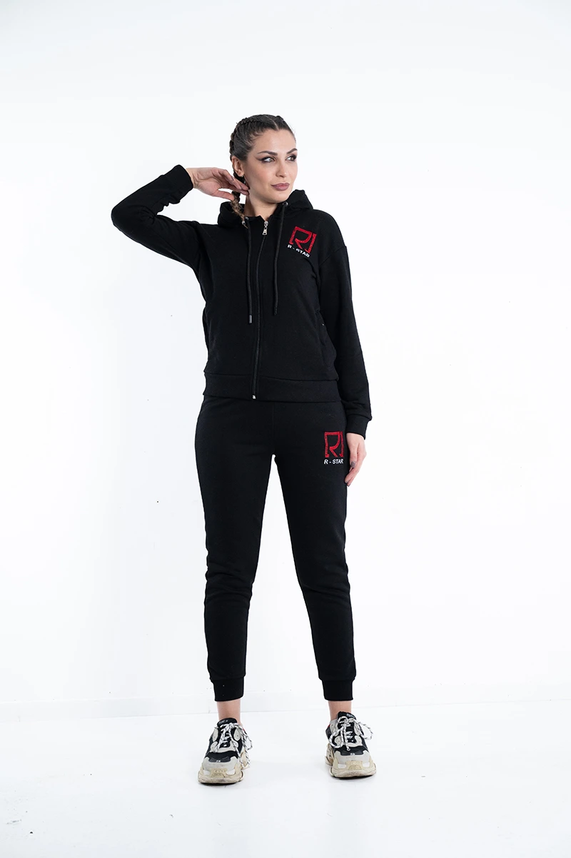 Flex ženska komplet trenerka -crna - Image 7