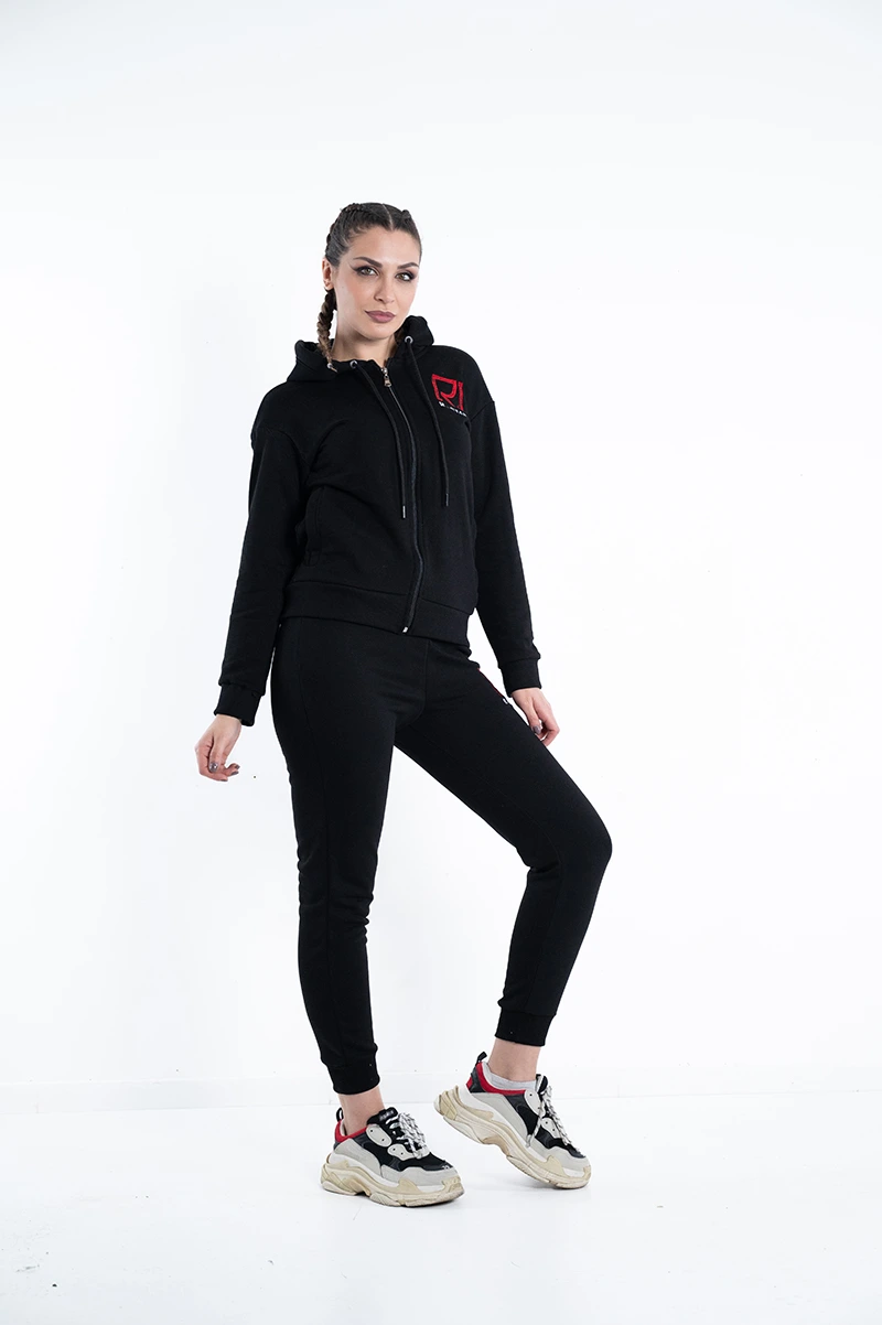 Flex ženska komplet trenerka -crna - Image 6