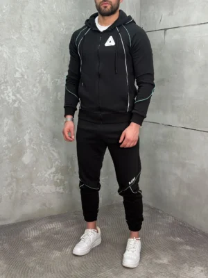 Komplet Trenerka Alpha Crna