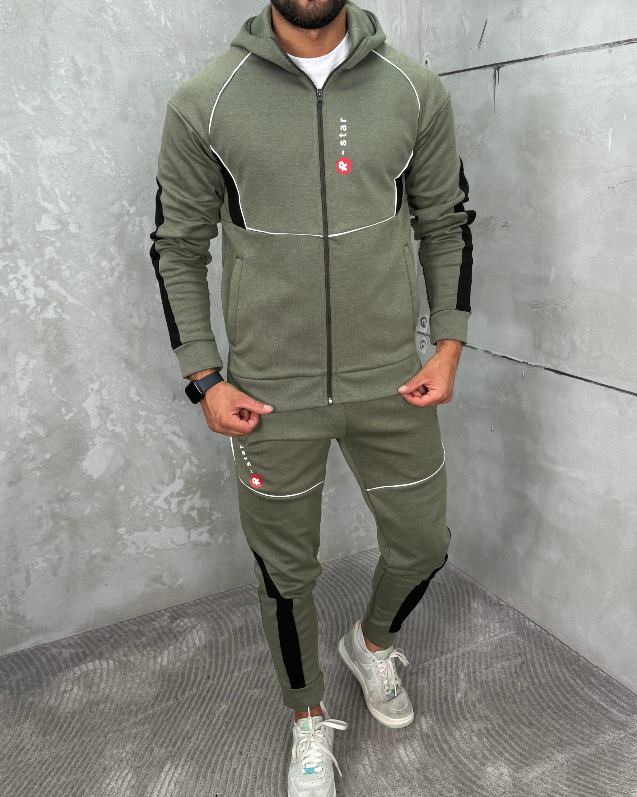 Komplet Trenerka Limited Edition Maslinasta