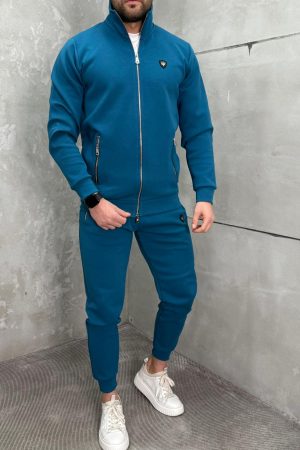 Komplet Trenerka sa zipom TZ1000 plava