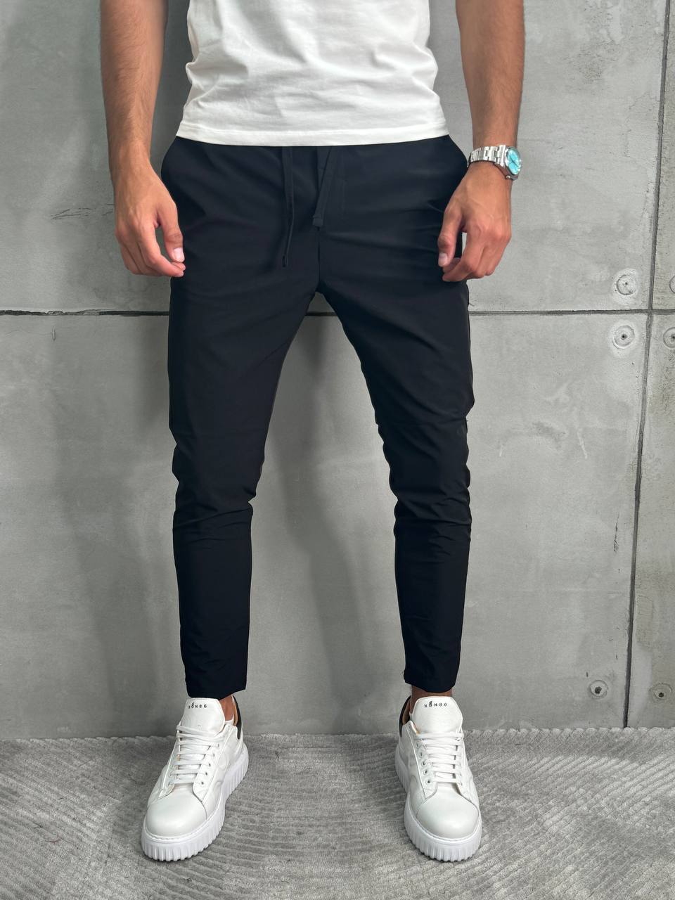 Muške Pantalone Crna